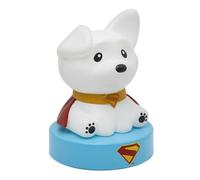 Krypto Icon Light - Produit DC Comics officiellement licencié | Lumière Krypto pour personnages • Lumière ambiante douce • Portable à piles • Écran compact • Don DC