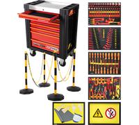 KS Tools Chariot d’atelier PERFORMANCEplus e10 KS Tools avec 164 outils isolés pour véhicules électriques et hybrides Quantité:1