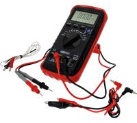 KS 150.1480 - Multimètre numérique avec sondes de test et pinces crocodiles