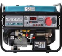 KS 7000E-3 ATS Générateur d'électricité Générateur à essence Groupe électrogène de secours 5500W avec démarrage électrique