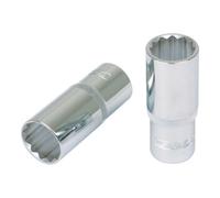 KS Tools 1/2" Douilles 12 pans CHROMEplus, longues, 19 mm Quantité:1