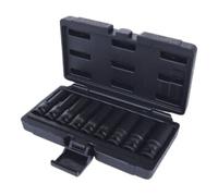KS Tools Jeu de douilles Torx E 515.1050 à chocs 1/2" 9 pièces E10-E24 Acier chrome-molybdène