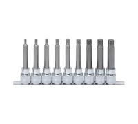 KS Tools 1/2" Jeu de douilles RIBE CHROMEplus, longues, 9 pcs. M5-M14 Quantité:1