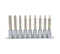 KS TOOLS Jeu de douilles à embout 1/2" Torx long 9 pces T20-T60 - 911.1520