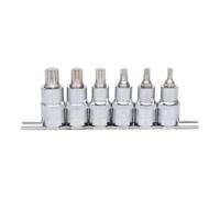 KS Tools 1/2" Jeu de douilles tournevis XZN CHROMEplus, 6 pcs. M5-M14 Quantité:1