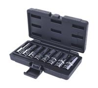 KS Tools 1/2" Jeu de douilles TX E CHROMEplus, longues, 8 pcs. Quantité:1