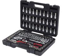 KS TOOLS 1/4"+3/8" CHROMEplus Jeu de douilles 99 pces - 918.0699