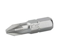KS Tools 911.2225 Embout de vissage Pozidriv N°3 Longueur 25 mm | Embout de vissage 1/4'' POZIDRIV, 25mm, PZ3