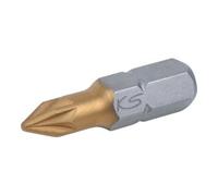 KS Tools 1/4" Embouts de vissage POZIDRIV TIN, 25mm, PZ3, pack de 5 Quantité:5