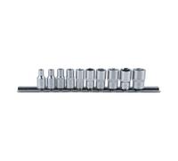 KS Tools 1/4" Jeu de douilles 6 pans, 10 pcs. 4-13 mm Quantité:1