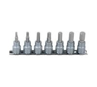 KS Tools 1/4" Jeu de douilles tournevis 6 pans intérieur, 7 pcs.2,5-8 mm Quantité:1