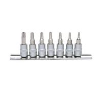 KS Tools 1/4" Jeu de douilles tournevis, TX percé, 7pcs., TB10-TB40 Quantité:1