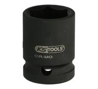 KS Tools 1" Douilles à chocs 6 pans, courtes, 24mm Quantité:1