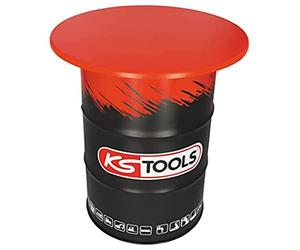 KS Tools, 100140-A1, Lot d'une table et 4 tabourets hauts esprit fût Kstools