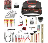 KS Tools 117.0138 Boîte à outils - Composition d'outils électricien en sac | Composition d'outils électricien en sac SMARTBAG XL - 138 pièces