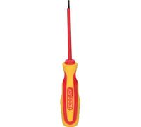 KS Tools 117.0502 Tournevis bi-matière isolé 1000V FENTE 2,5 x 80 mm