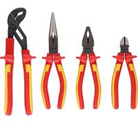 KS Tools – Jeu de pinces ERGOTORQUE VDE, 4 pièces (117.1100)