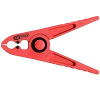 KS Tools 117.1644 Grande pince isolée PVC, L.160 mm | Serre-joints en plastique avec revêtement isolant, grand, 160mm, chrome vanadium