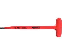 KS Tools Tournevis 117.1674 Clé mâle 6 pans poignée en T isolée 4x160 mm