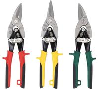 KS Tools – Jeu de cisailles pour tôle 118.0050 – 3 pièces Acier 1,2 kg Multicolore