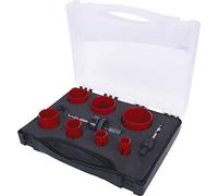 KS Tools 129.5575 Jeu de 9 scies-cloche pour plombiers