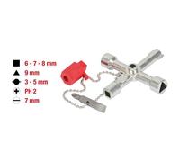 KS Tools Clé universelle pour armoire électrique, 71mm Quantité:1