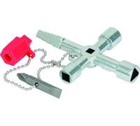 KS Tools Clé universelle pour armoire électrique chaîne courte, 61mm Quantité:1