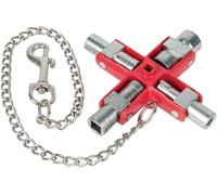 KS Tools 1301046 Clé pour armoires de distribution Zinc moulé sous pression 1 pc(s)