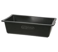 KS Tools 140.0042 Bac à Mortier Béton en Plastique Noir - Auge de Maçon | Auge plastique - 25L - 600x400x160