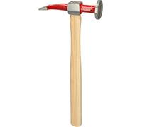 KS TOOLS 140.2131 Marteau à débosseler panne coudée et tête ronde plate en acier poli Couleur
