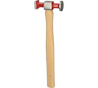 KS Tools 140.2135 Marteau à retreindre petite tête concave en acier poli | Marteau de carrossier - tête ronde/carrée, manche ergonomique