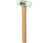 Maillet à embout nylon 340g - tête Diam.35mm - avec manche frêne galbé KS TOOLS - 140.5212