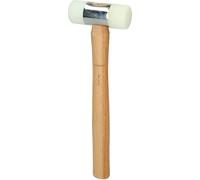 KS TOOLS Maillet à embout nylon 200g tête 35mm avec manche frêne galbé 140.5212