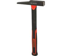 KS Tools 142.4030 Marteau d'élécticien manche fibre, 200g | Marteau d'éléctricien manche tri-matière, 200g, manche ergonomique