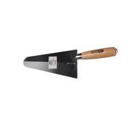 KS Tools 144.0115 Truelle italienne ronde lame acier manche bois 240 mm | Truelle italienne ronde - lame acier - manche bois - 240 mm