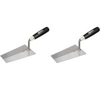 KS Tools 144.0125 Truelle carrée Lame Acier Manche Bois 240 mm - (Lot de 2)