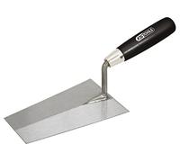 Truelle carrée - lame acier - manche bois - 240 mm -
