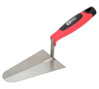KS Tools 144.0215 Truelle italienne ronde à manche bi-composants 240 mm | Truelle italienne ronde - lame acier - manche bi-composant - 240 mm