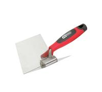 KS Tools Truelle d'angle intérieur 144.0240 lame inox flexible manche bi-composant 100 x 125 mm