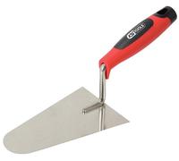 KS Tools 144.0313 Truelle italienne ronde-lame inox Manche bi-composant 200 mm