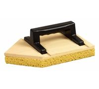 Taloche bois semelle mousse pointue 250x140mm