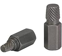 KS Tools 150.1386 Coffret d'extracteur pour vis creuses 3mm | Extracteur pour vis creuses 3 mm, outillage professionnel, chrome vanadium