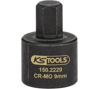 KS Tools 150.2229 - Douille tournevis 6 pans pour étrier de frein, 3/8" - 9 mm - En Chrome Vanadium - Brunie