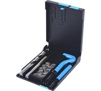 KS Tools 150.6120 Jeu de réparation de filetage en acier inoxydable M12x1 | Coffret de réparation de filetage M12 x 1,5 x 16,5 mm, outillage professionnel, chrome vanadium