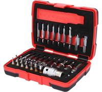 KS Tools 150.7060 Coffret d'embouts d'extractions vis torx 6 pans | Coffret d'embouts d'extraction pour vis TORX® et 6 pans, 34 pièces, outillage professionnel, chrome vanadium