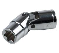 KS Tools 150.9201 - Douille articulée E18 cloche de boite de vitesses - Idéale pour Opel - En Chrome Vanadium