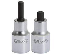 KS Tools 150.9490 - Douille tournevis 6 pans pour jambes de force, 1/2" - 5 mm - En Chrome Vanadium - Brunie