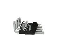 KS TOOLS - 151.2260 - Jeu de 9 clés mâles torx llen percé courtes