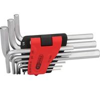 KS Tools – Jeu de clés mâles coudées 151.4540, 6 pans, 9 pièces 1/16–3/8 pouces
