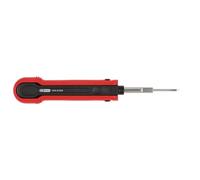 KS Tools 154.0108 Outil de déverrouillage, fiches Plates/Douilles 1,5 mm | Extracteur de cosses pour connecteurs plats et Faston - 1,5 mm, acier spécial